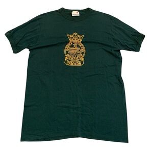 Vintage 80s Penmans Korea Veterans Association Canada T-Shirt Large